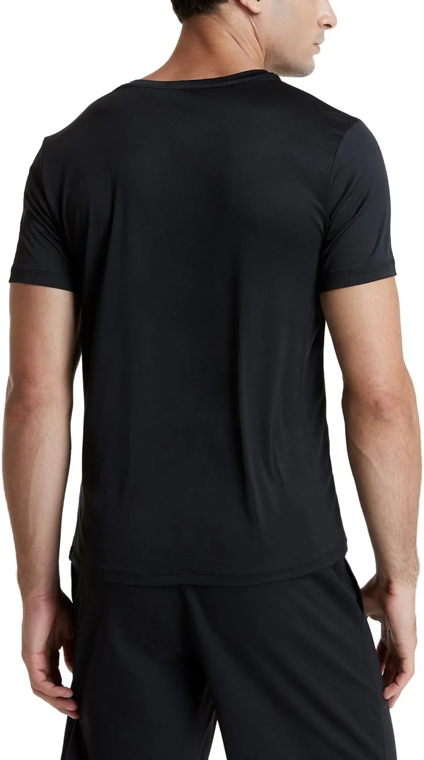 ATHLIO Men's Workout Running Shirts, Sun Protection Quick Dry Athletic Shirts, Short Sleeve Gym T-Shirts