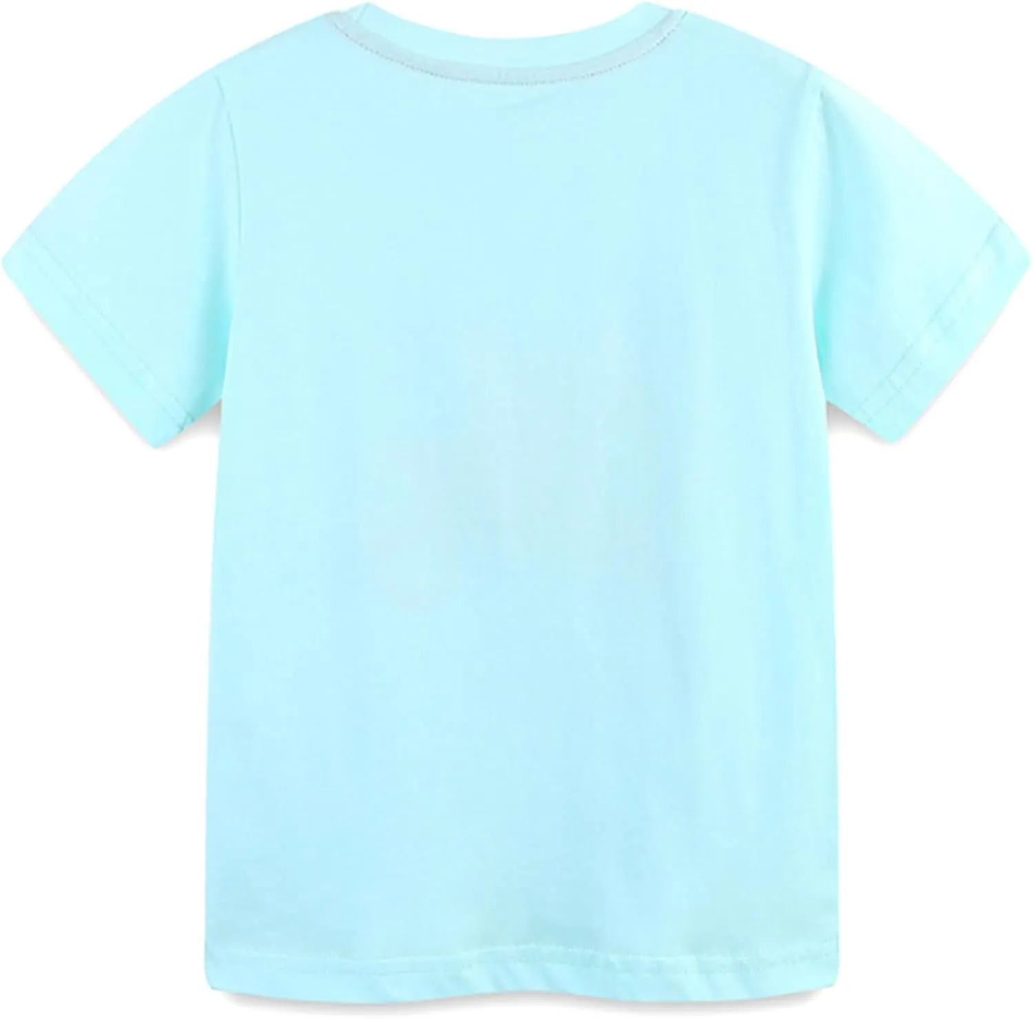 Baby Toddler Boys Shirts Short-Sleeve Little Kids Cotton t Shirts Boys Tops Tees 18M-5T