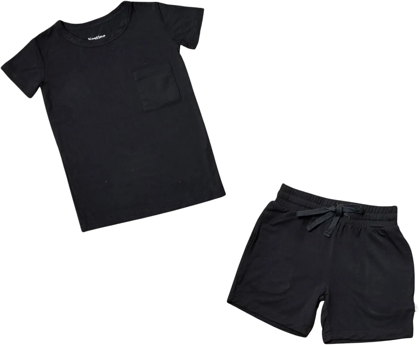Bamboo Toddler Short Set, Bamboo Toddler Pajamas and Loungewear, 18-months to 6Y, Gender Neutral Essentials