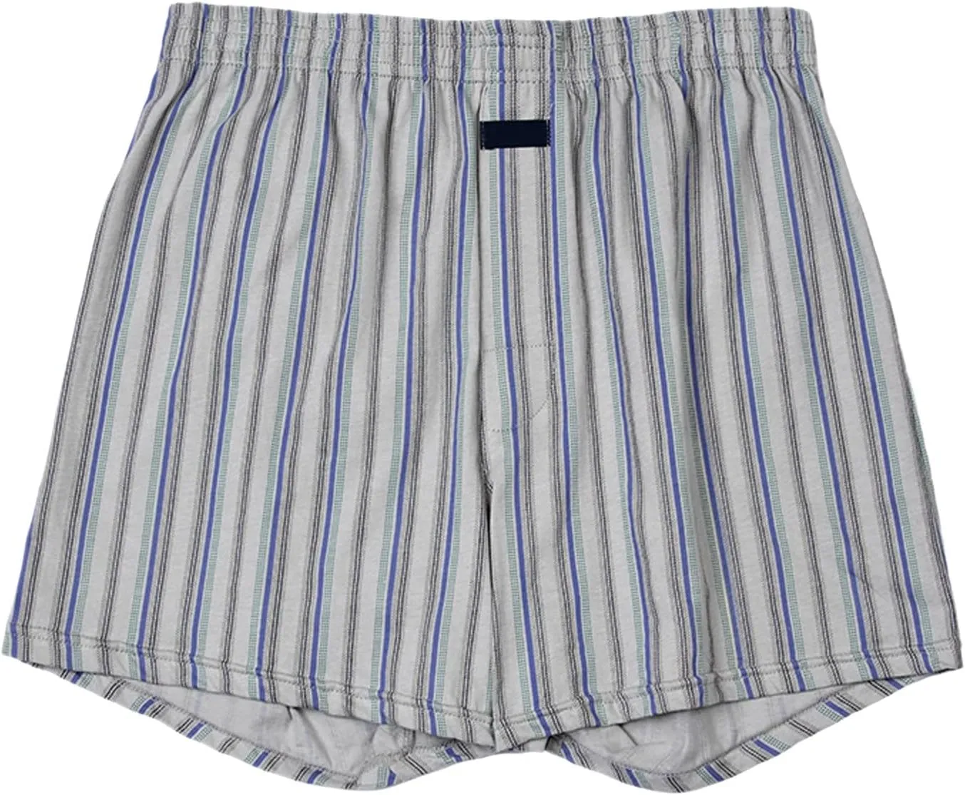Boxer Briefs for Men 100% Cotton Plaid Soft Underwear Breathable Pajamas Shorts Elastic Waist Comfortable Loose Briefs