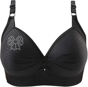Bras for Women No Underwire Adjustable Bras Full Coverage Support Bralette Plus Size Everyday Women Bras