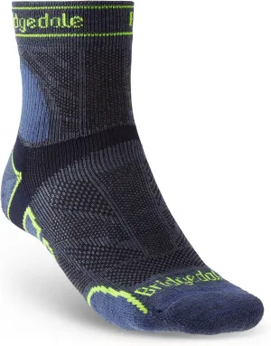 Bridgedale Men's Trail Run Lightweight T2 Merino Performance ¾ Crew