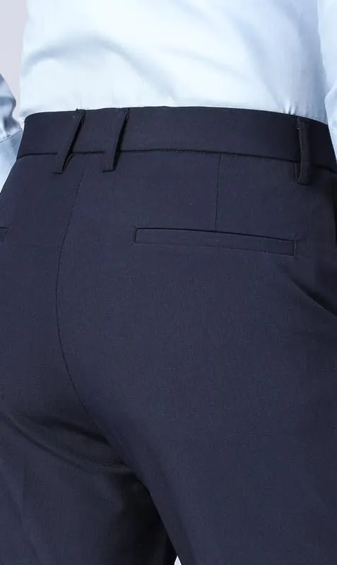 ESSYSHE Men’s Slim Fit Dress Pants Flat Front Tapered Dress Pants Stretch Suit Pants for Men