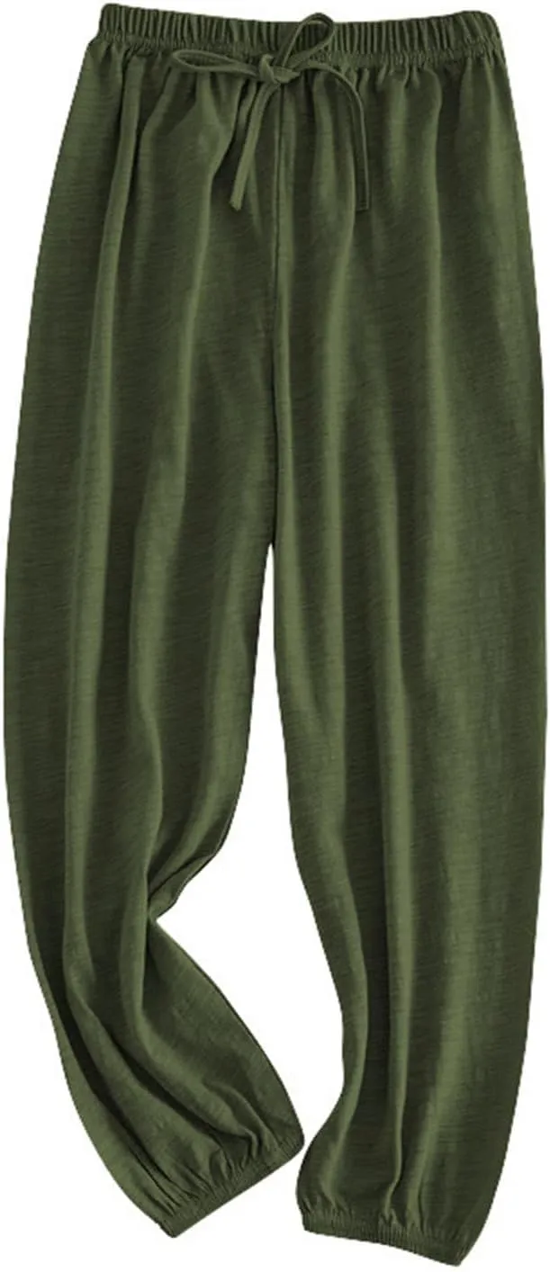 Girls Boys Baggy Pants Toddler Soft Solid Elastic Waisted Long Pants Kids Casual Joggers Sports Dance Pants Home Bottoms