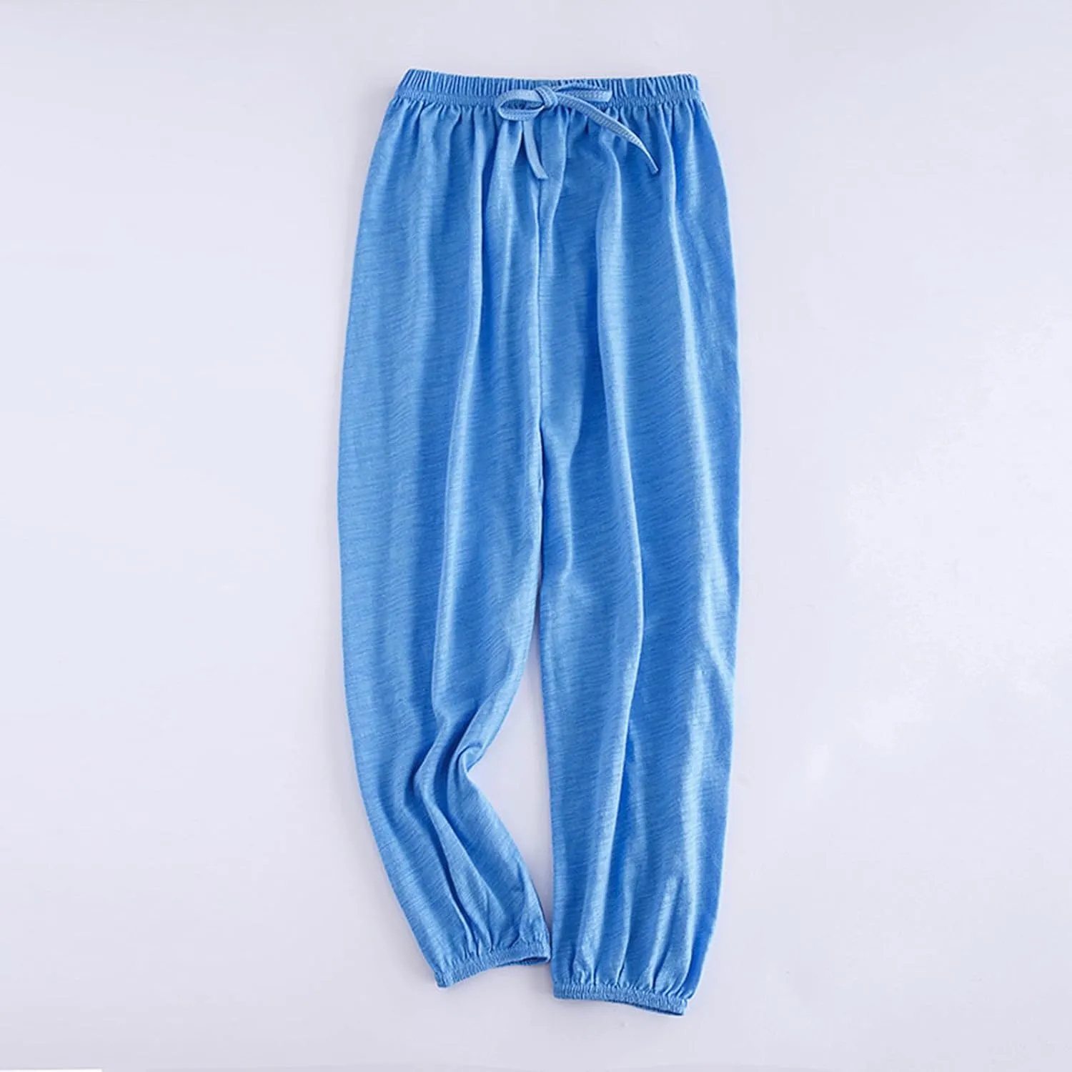 Girls Boys Baggy Pants Toddler Soft Solid Elastic Waisted Long Pants Kids Casual Joggers Sports Dance Pants Home Bottoms