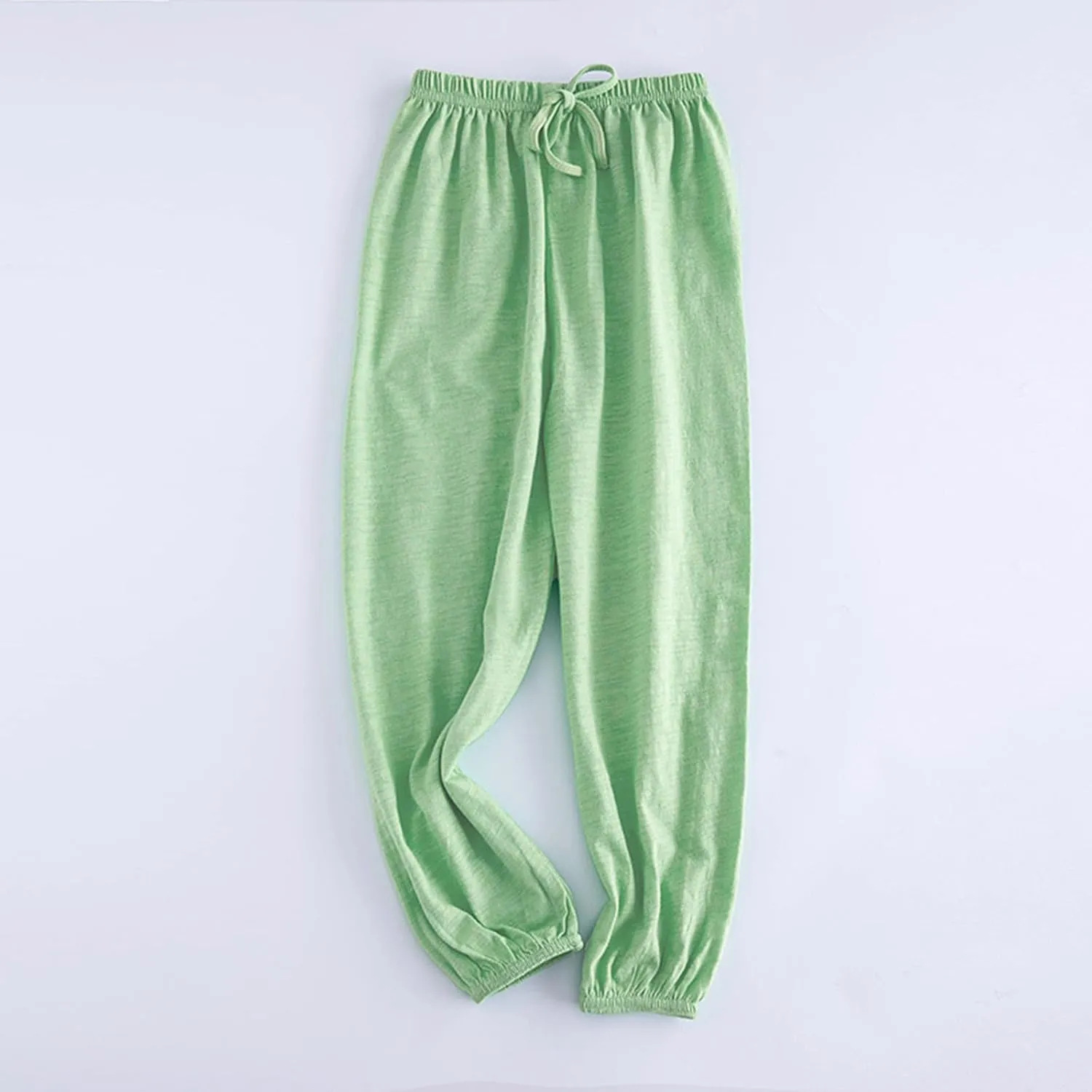 Girls Boys Casual Joggers Pants Toddler Soft Solid Elastic Waisted Baggy Long Pants Sports Dance Home Bottoms for Kids