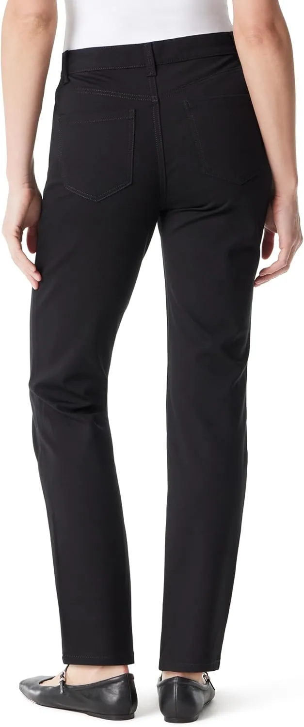 Gloria Vanderbilt Women's Amanda Ponte High Rise Knit Pant Standard