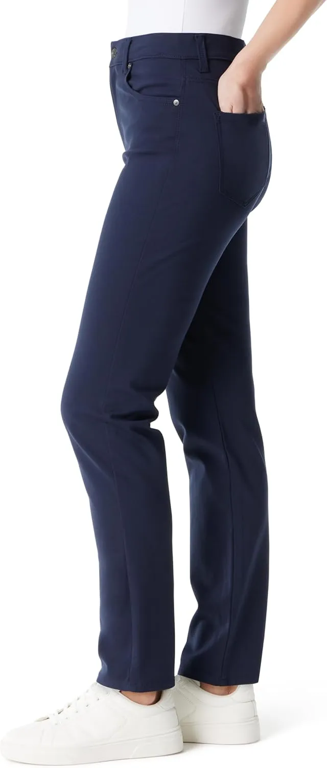 Gloria Vanderbilt Women's Amanda Ponte High Rise Knit Pant Standard
