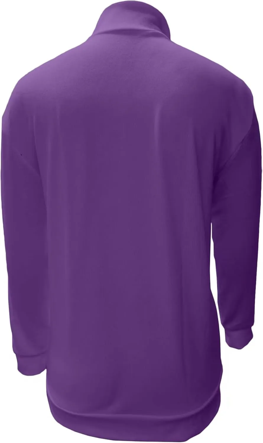 GORIFE Mens V Neck Top Half Zip Pullover Sweatshirt Pullover Sweater Casual Long Sleeve Tops