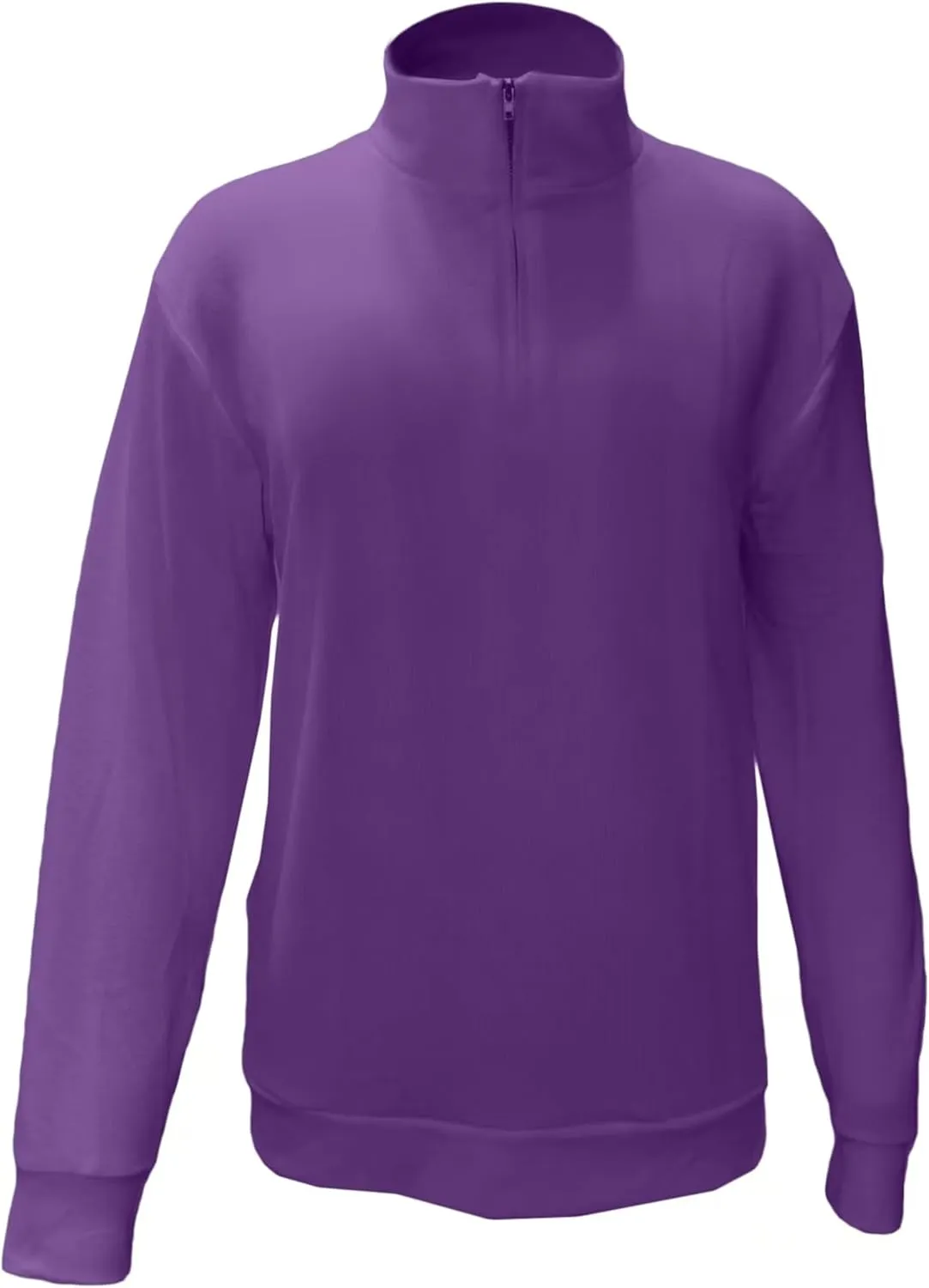 GORIFE Mens V Neck Top Half Zip Pullover Sweatshirt Pullover Sweater Casual Long Sleeve Tops