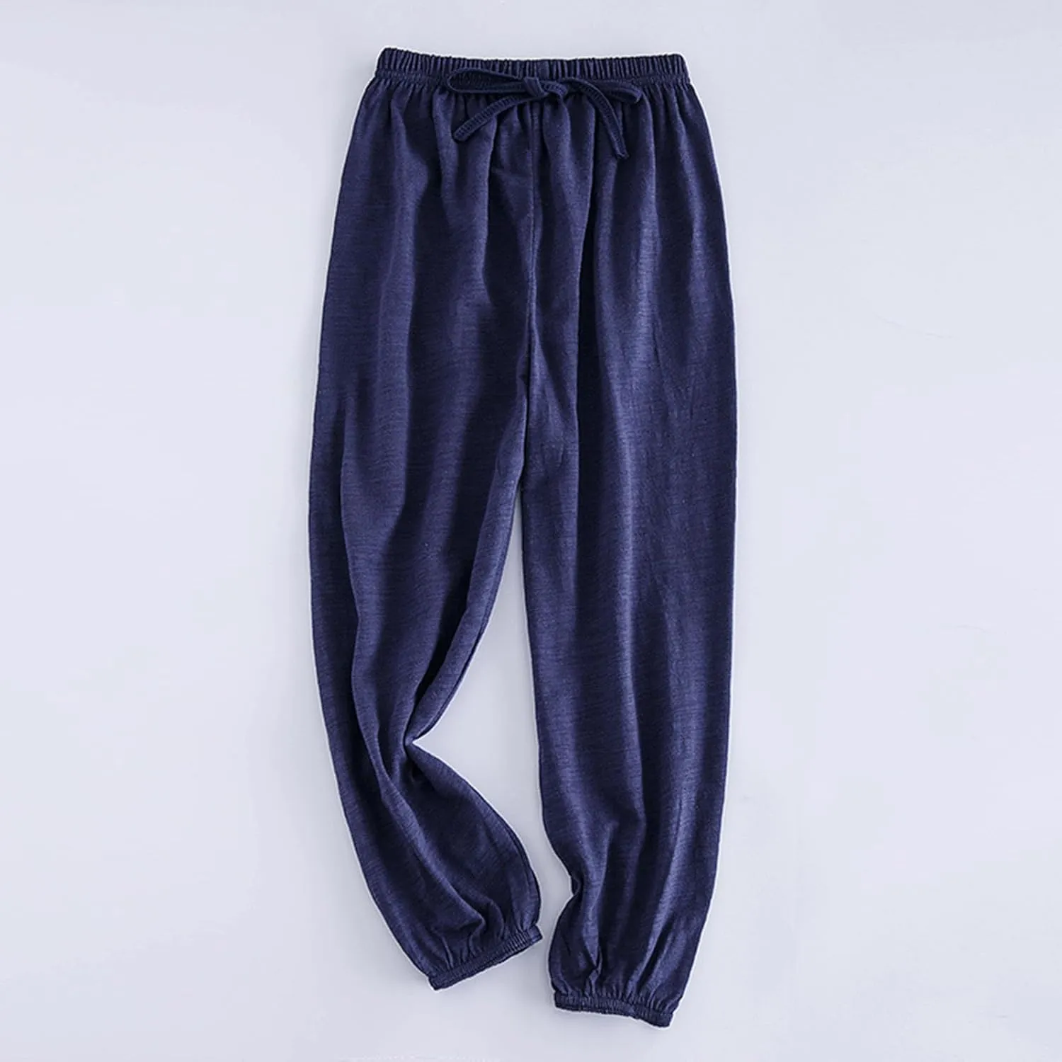 Kids Boys Girls Baggy Pants Toddler Soft Solid Elastic Waisted Long Pants Casual Sports Dance Joggers Home Bottoms