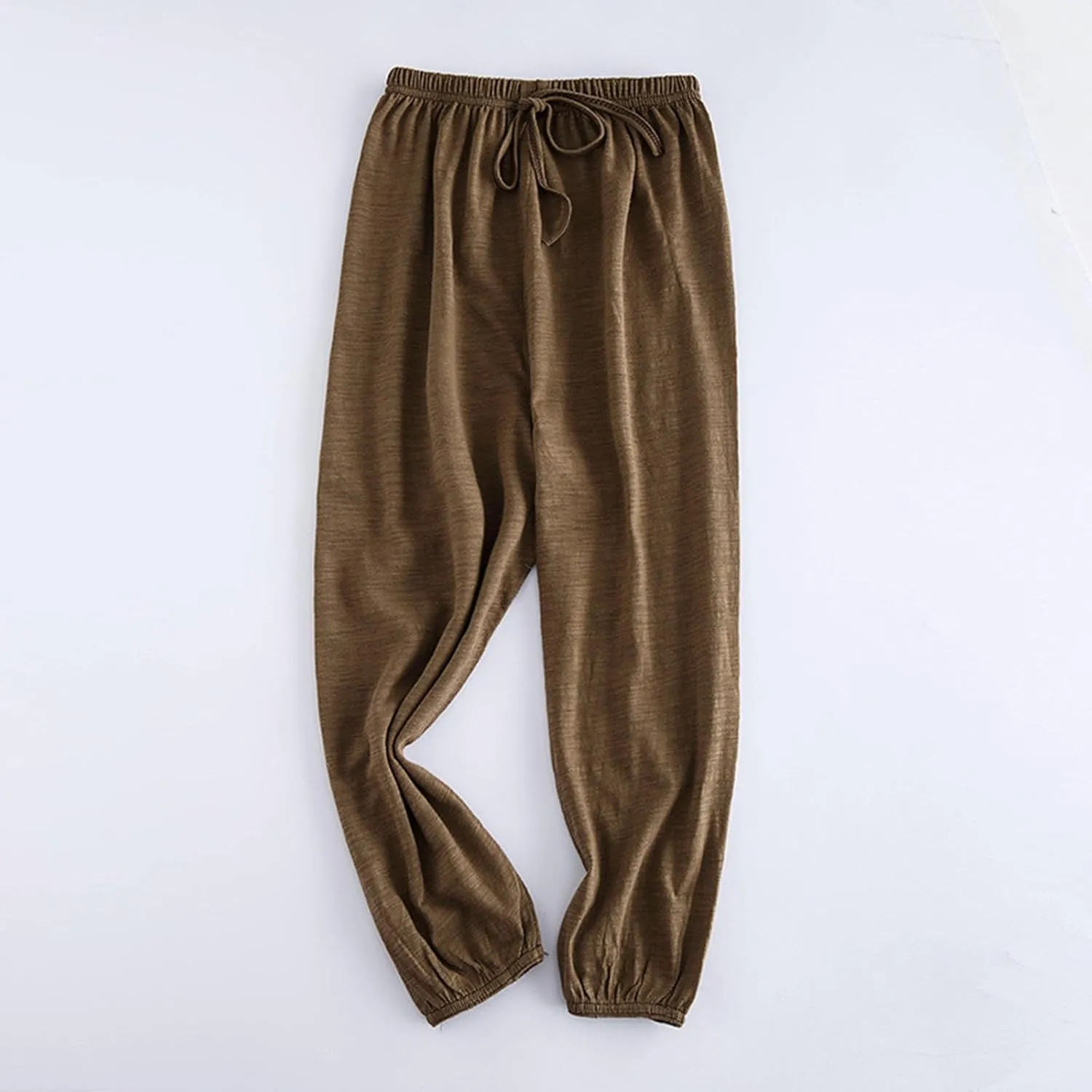 Kids Girls Boys Baggy Pants Toddler Soft Solid Elastic Waisted Long Pants Casual Joggers Sports Dance Pants Home Bottoms