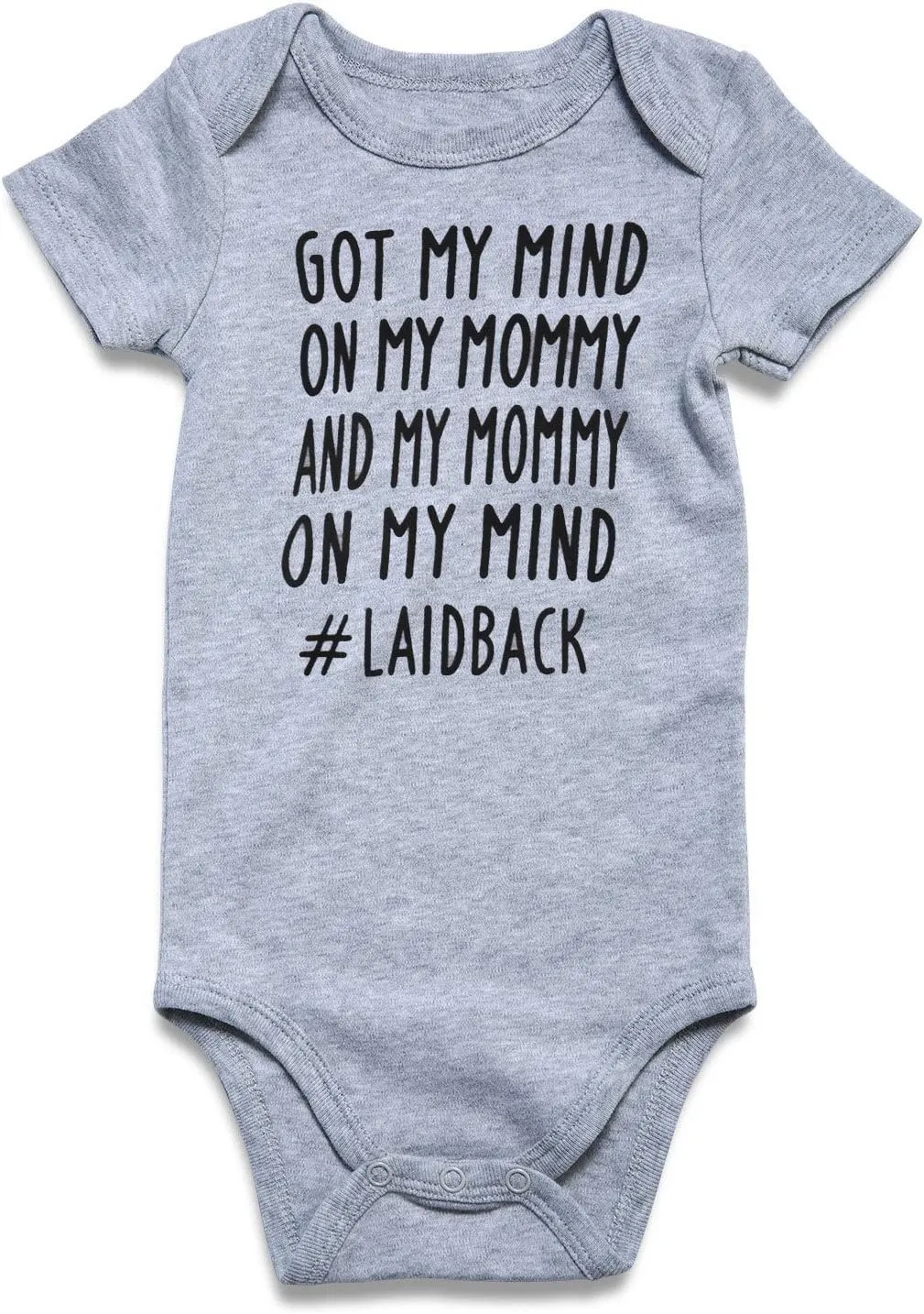 Loveternal Neutral Baby Girls Boys Cotton Romper Cute Saying Newborn Clothes 0-12 Months…