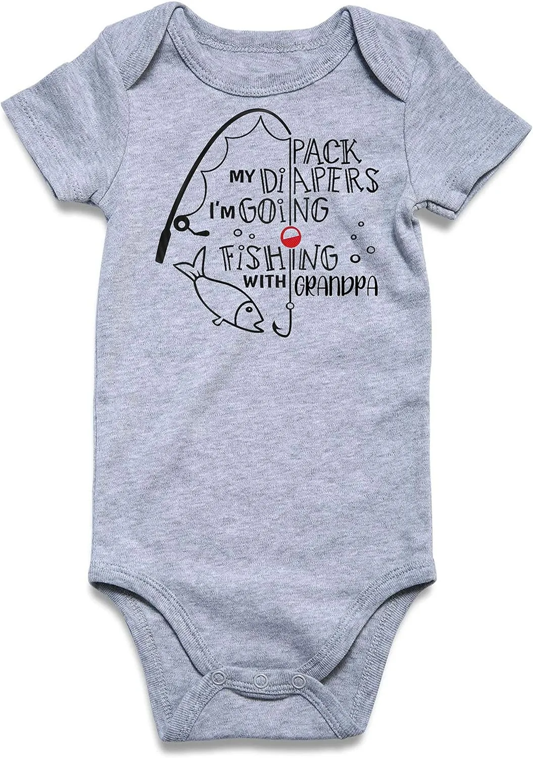 Loveternal Neutral Baby Girls Boys Cotton Romper Cute Saying Newborn Clothes 0-12 Months…