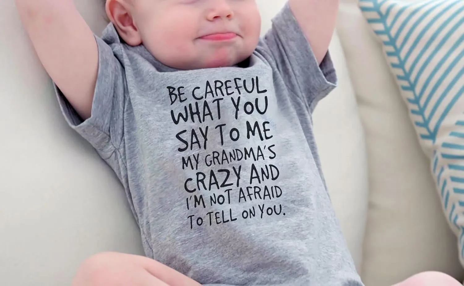 Loveternal Neutral Baby Girls Boys Cotton Romper Cute Saying Newborn Clothes 0-12 Months…