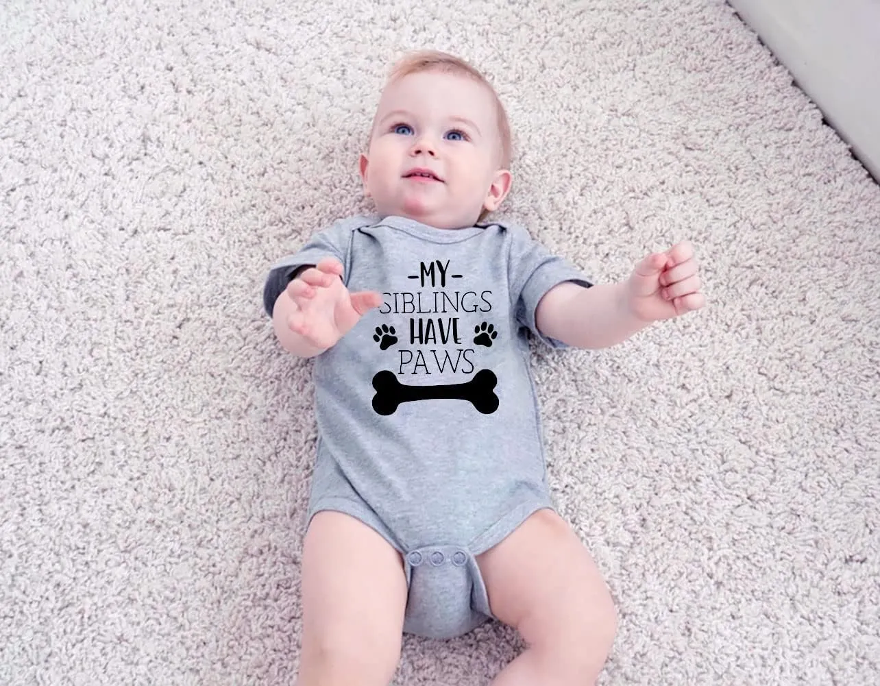 Loveternal Neutral Baby Girls Boys Cotton Romper Cute Saying Newborn Clothes 0-12 Months…