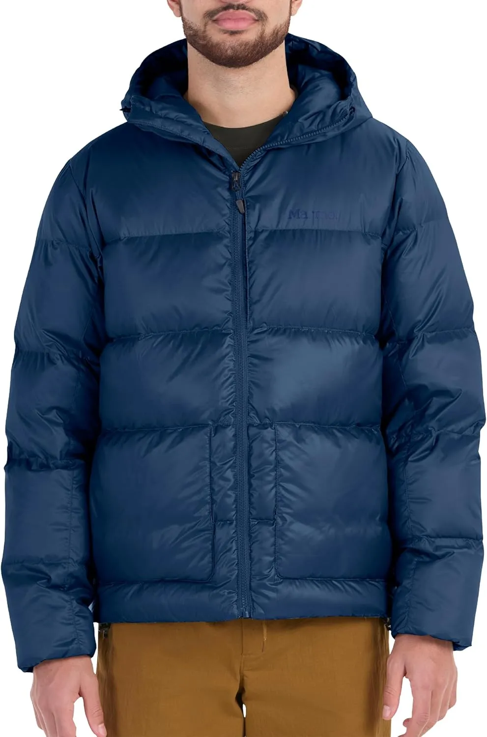 MARMOT Men's Guides Down Hoody Jacket, Arctic Navy, Medium