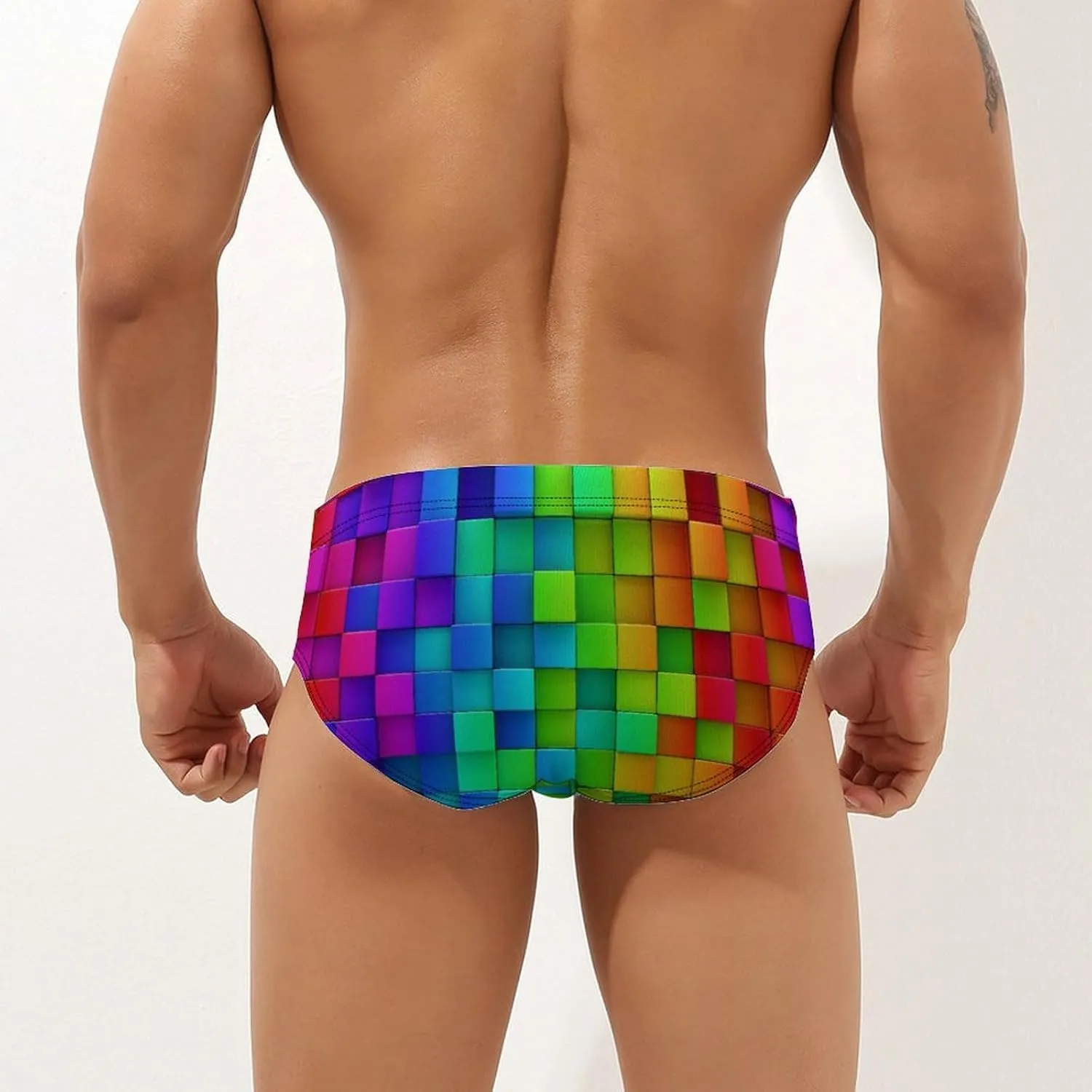 Mens' Athletic Swim Swim Brief Swimsuit Bikini Swimsuit Sexy Swim Trunk