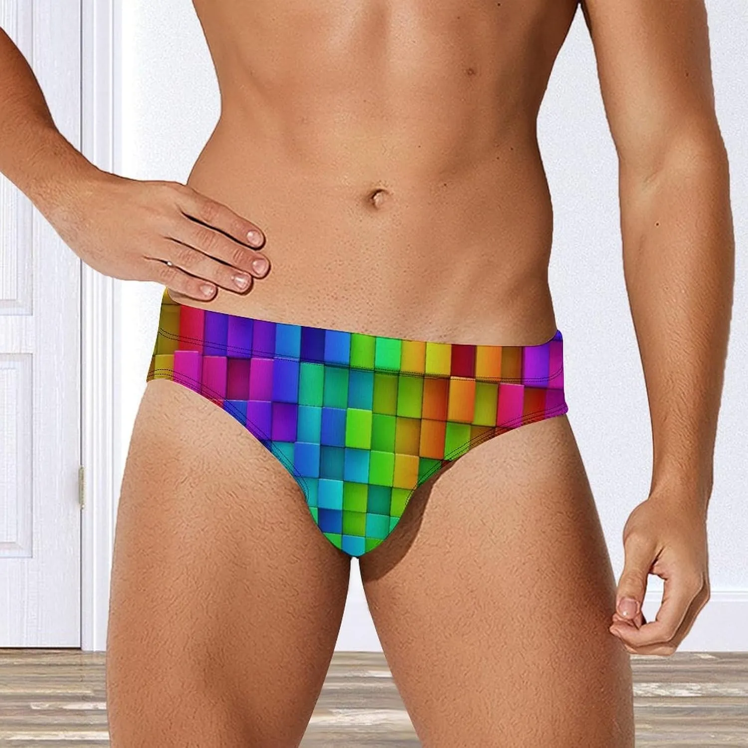 Mens' Athletic Swim Swim Brief Swimsuit Bikini Swimsuit Sexy Swim Trunk