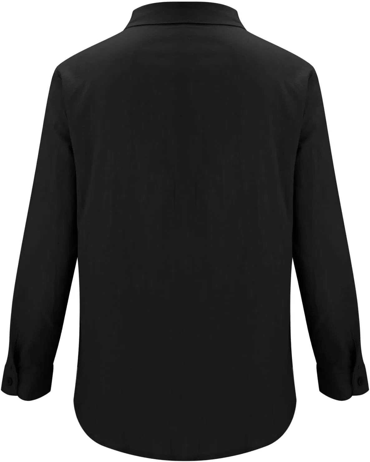 Men's Long Sleeve Button Down Dress Shirts Color Striped Business Casual Work Shirts Untucked Stretch Cuban Shirts