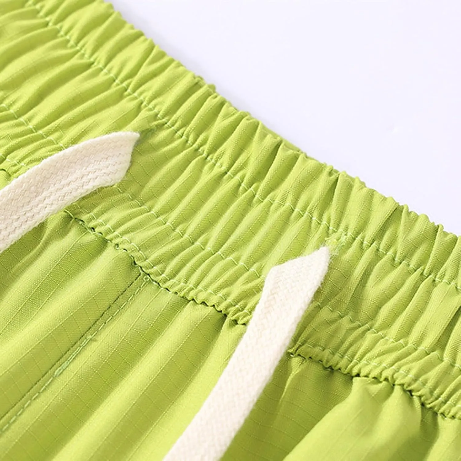 Men's Summer Swim Trunks, Quick Dry Surf Boardshorts, Solid Color Breathable Beach Bathing Suit Shorts with Mesh Lining