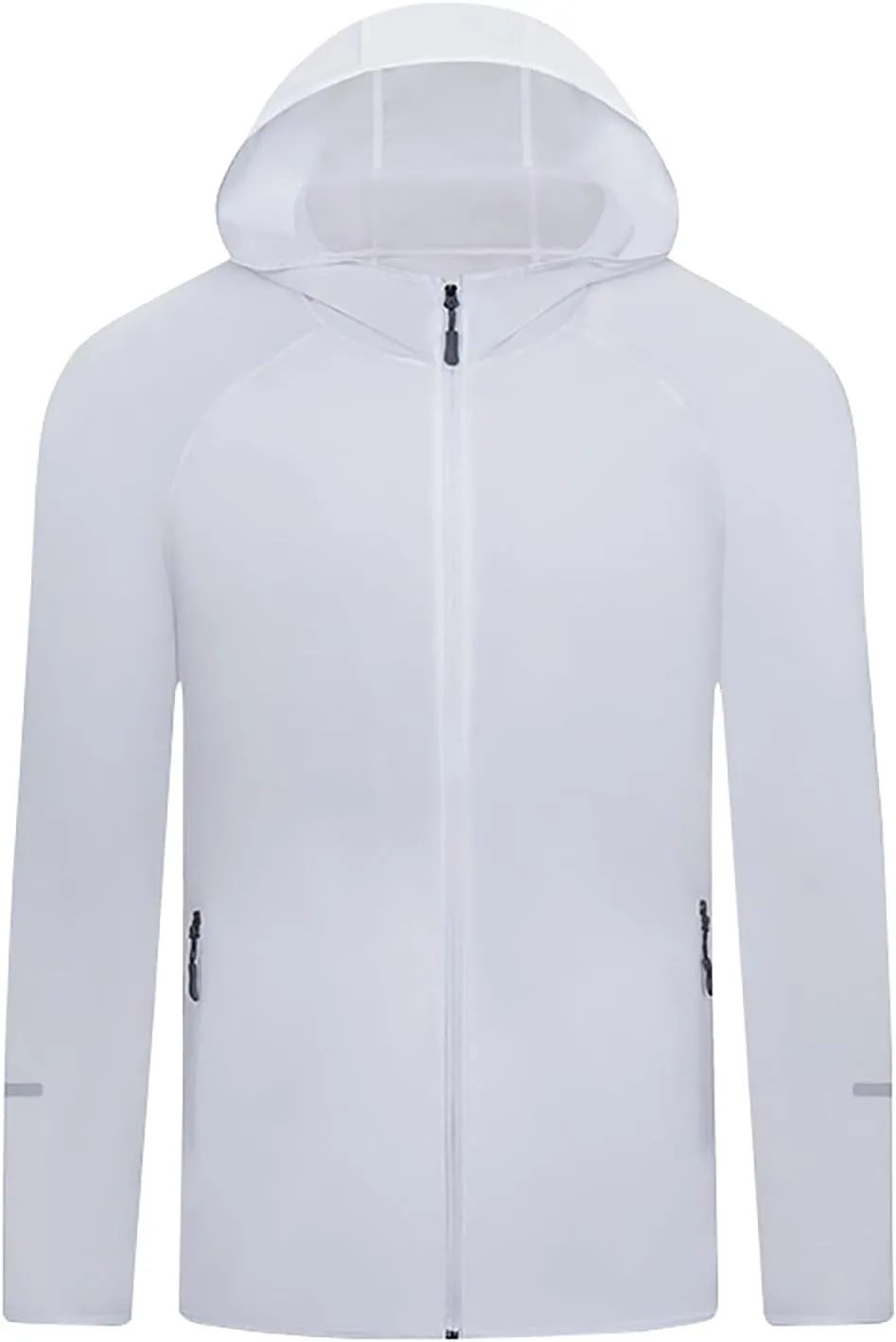 Men's Sun Protection Hoodie Shirt Lightweight Summer Outdoor Fishing Hiking Casual Jacket Breathable Athletic Coat