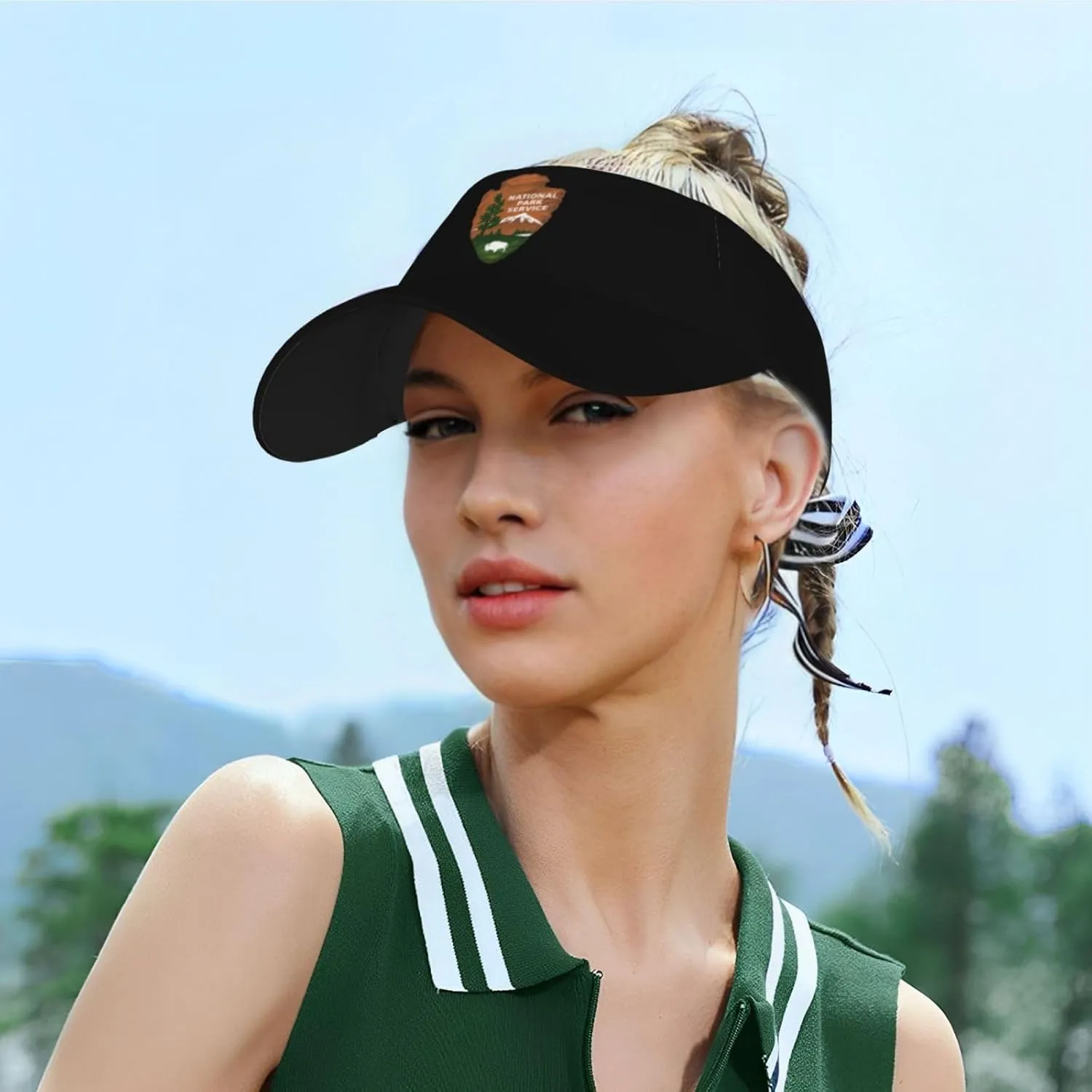 National Park Service Home Sports Sun Visor Hats Adjustable Sun Visor Caps