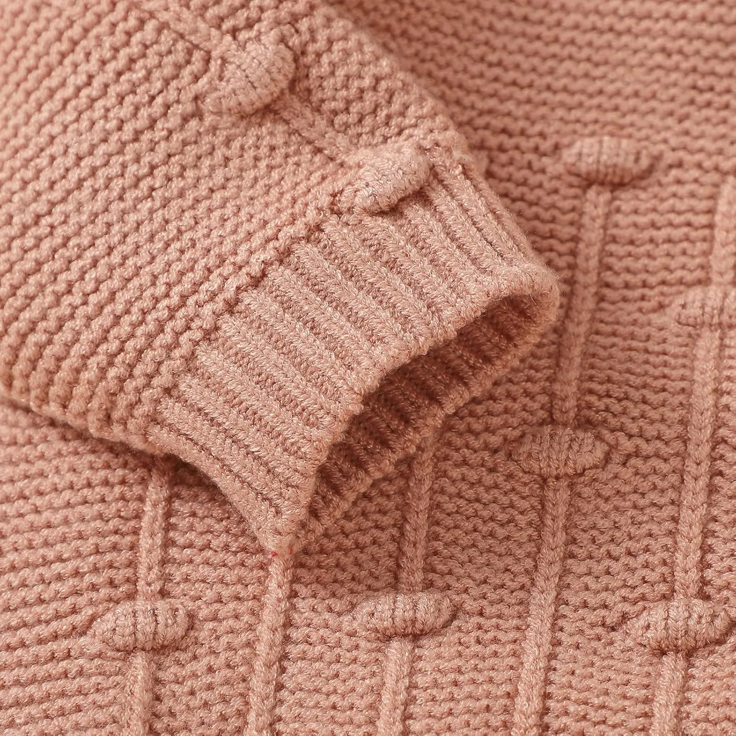 Newborn Baby Girl Boy Knit Sweater Romper Neutral One Piece Bodysuit Pullover Fall Winter Clothes