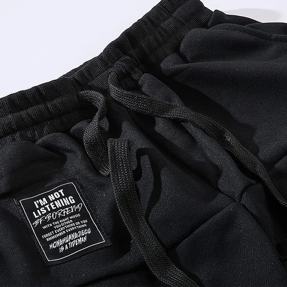 Niepce Inc Men's Japanese Streetwear Jogger Pants for Men