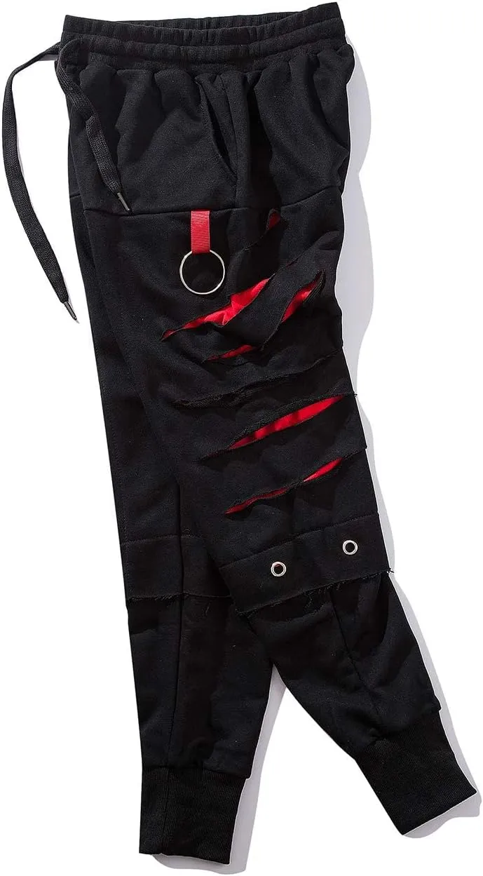 Niepce Inc Men's Japanese Streetwear Jogger Pants for Men