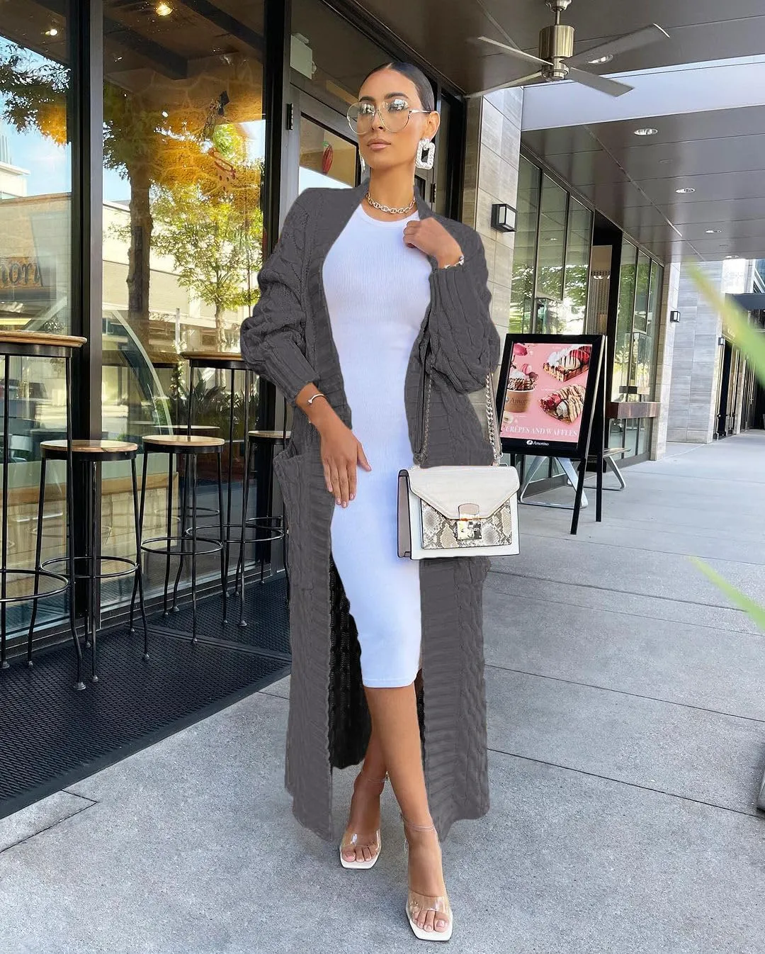 Nimsruc Cardigan Sweaters for Women Casual