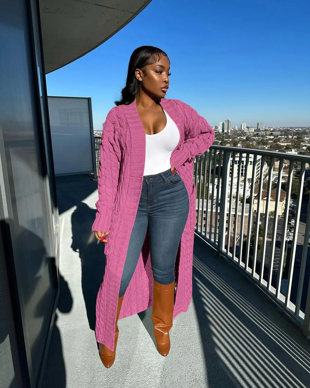 Nimsruc Cardigan Sweaters for Women Casual