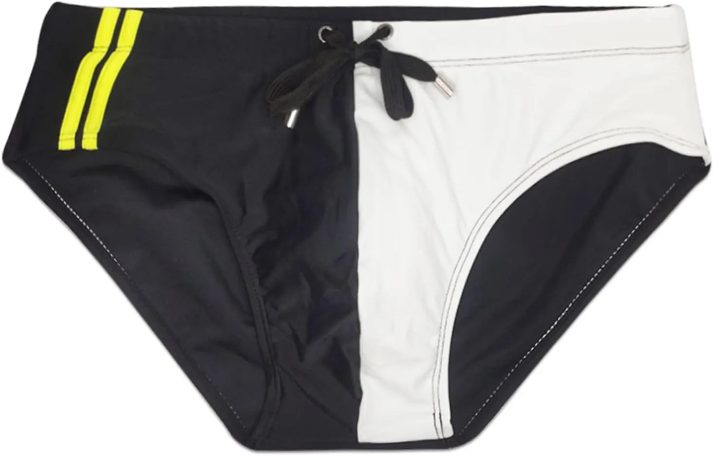 Panegy Mens Basic Classic Swim Briefs Padded Bikini Swimwear Triangle Swimsuit Bikini Bottoms Low Rise S-XXL