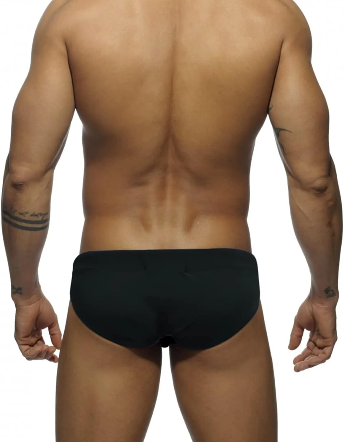 Panegy Mens Basic Classic Swim Briefs Padded Bikini Swimwear Triangle Swimsuit Bikini Bottoms Low Rise S-XXL