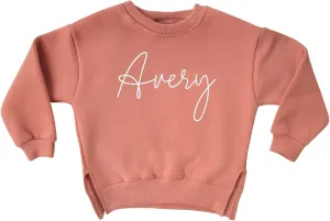 Personalized Cozy Soft Crewneck Sweatshirt-Gender Neutral, toddler, custom gift, hoodie