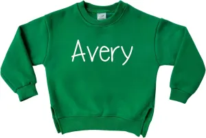 Personalized Cozy Soft Crewneck Sweatshirt-Gender Neutral, toddler, custom gift, hoodie