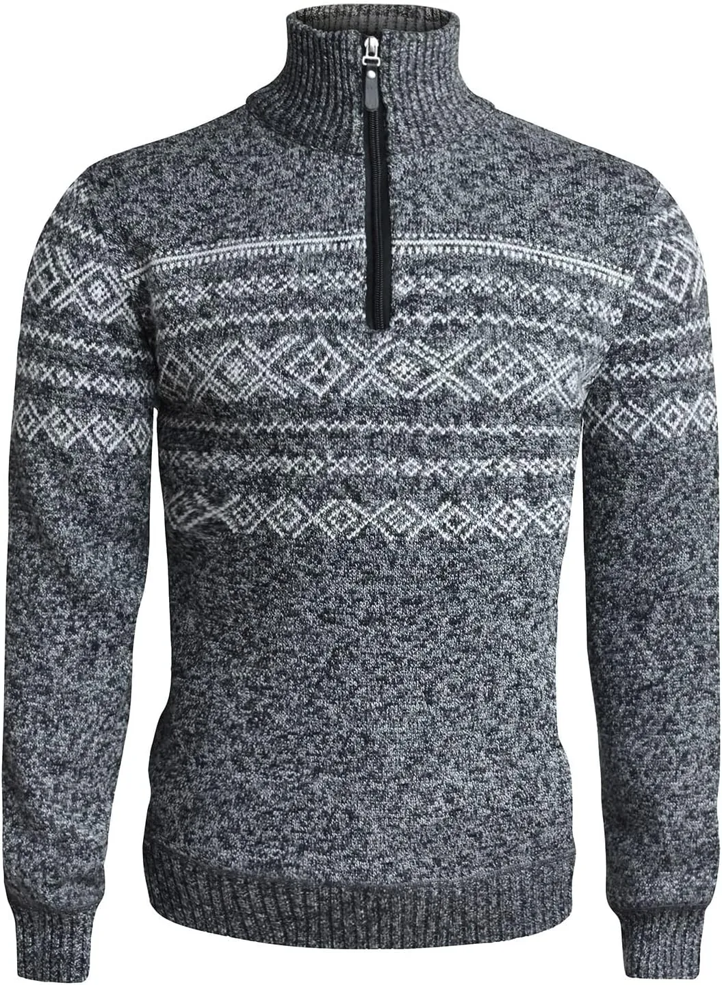 Quarter Zip Black Fleeces Soft Sweaters for Men 1/4 Zip Golf Cashmere Pullovers