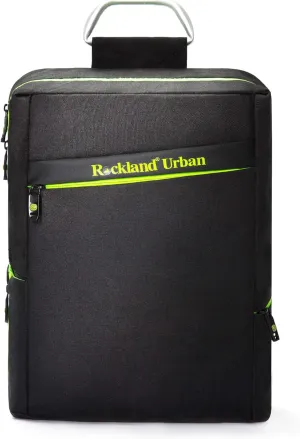 Rockland Urban Laptop Backpack, Black, Medium
