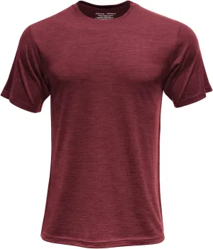 SHEEP RUN Men's Merino Wool Lightweight Hiking Running Workout Breathable Base Layer T Shirt
