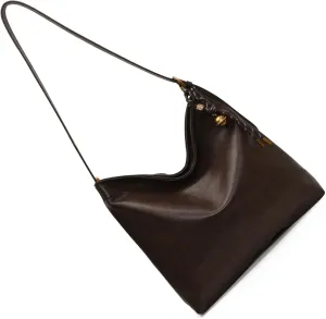 Shoulder Handbag，Large Capacity Retro Styles Shoulder Bag for Work and Commute Handbag with Practical PU Leather Underarm Purse