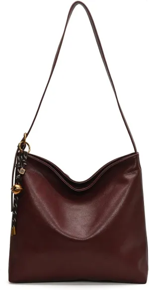 Shoulder Handbag，Large Capacity Retro Styles Shoulder Bag for Work and Commute Handbag with Practical PU Leather Underarm Purse