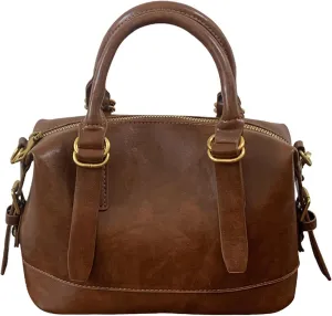 Shoulder Handbag，Retro Styles Handbag PU Leather Shoulder Purse Crossbody Bag for Women with Spacious Interior and Adjustable Strap