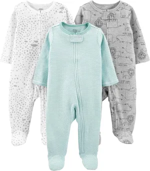 Simple Joys by Carter's Baby 3-Pack Neutral Sleep and Play