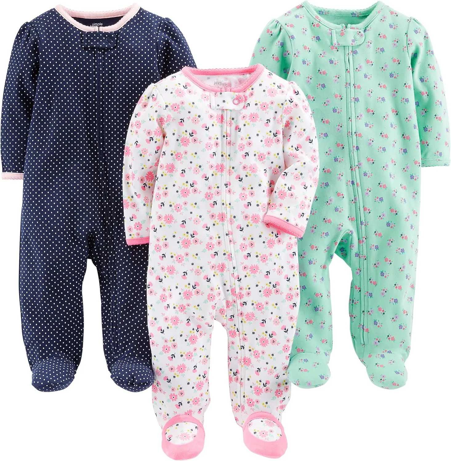 Simple Joys by Carter's Baby 3-Pack Neutral Sleep and Play