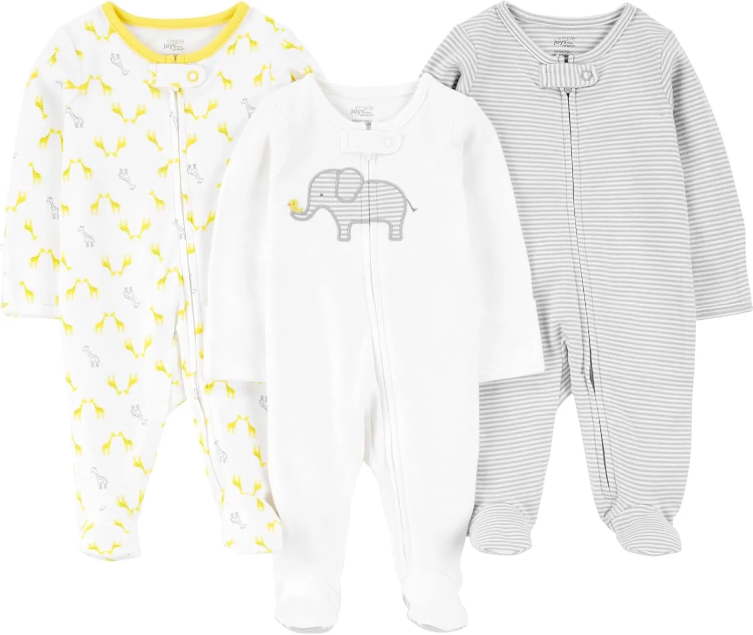 Simple Joys by Carter's Baby 3-Pack Neutral Sleep and Play