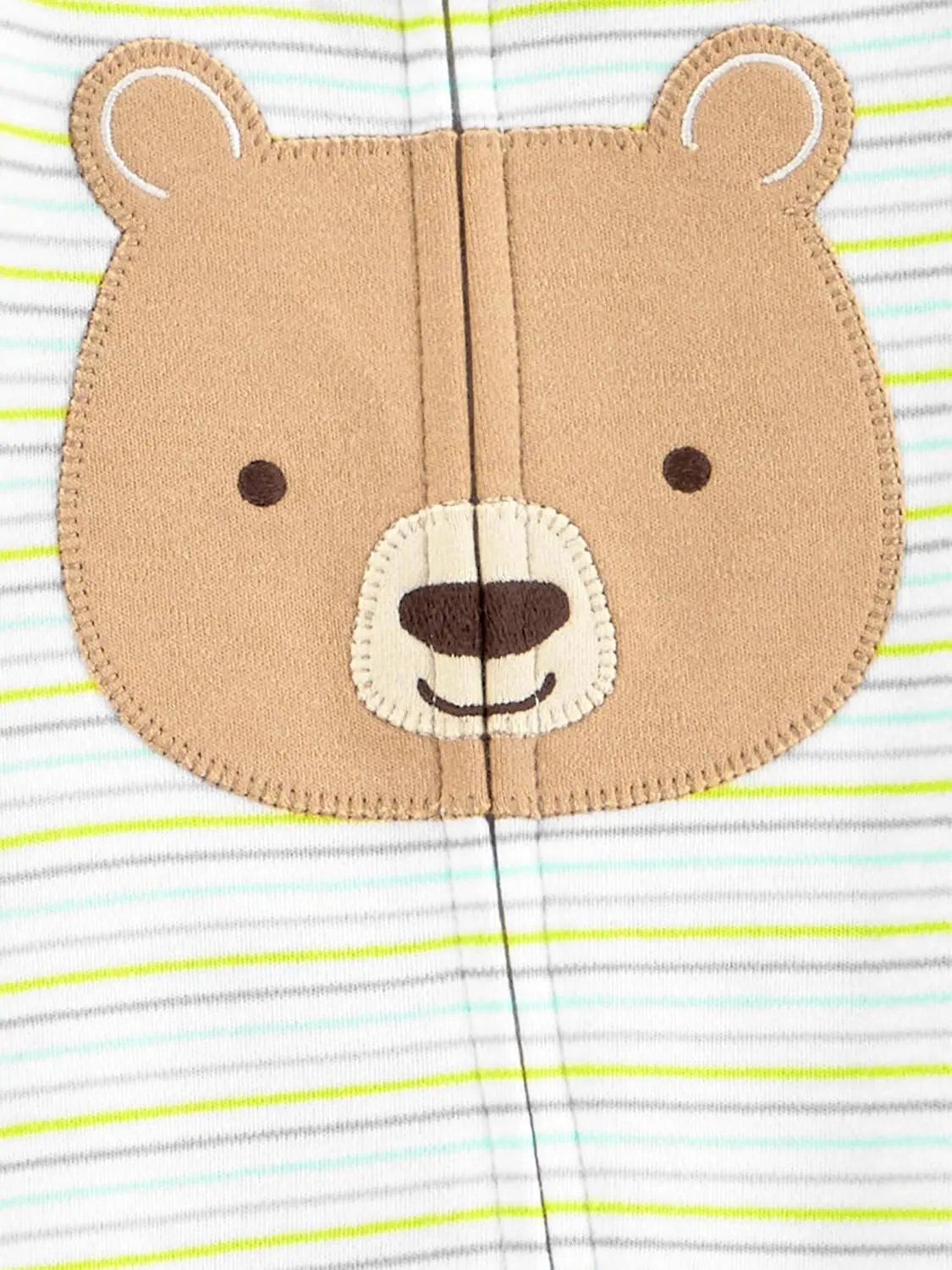 Simple Joys by Carter's Baby Neutral 2-Pack Cotton Footed Sleep and Play
