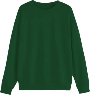 Sweatshirt for Women&Men Crewneck Basic Pullovers Long Sleeve Lightweight Cotton Tops Unisex Fashion Sweatshirts
