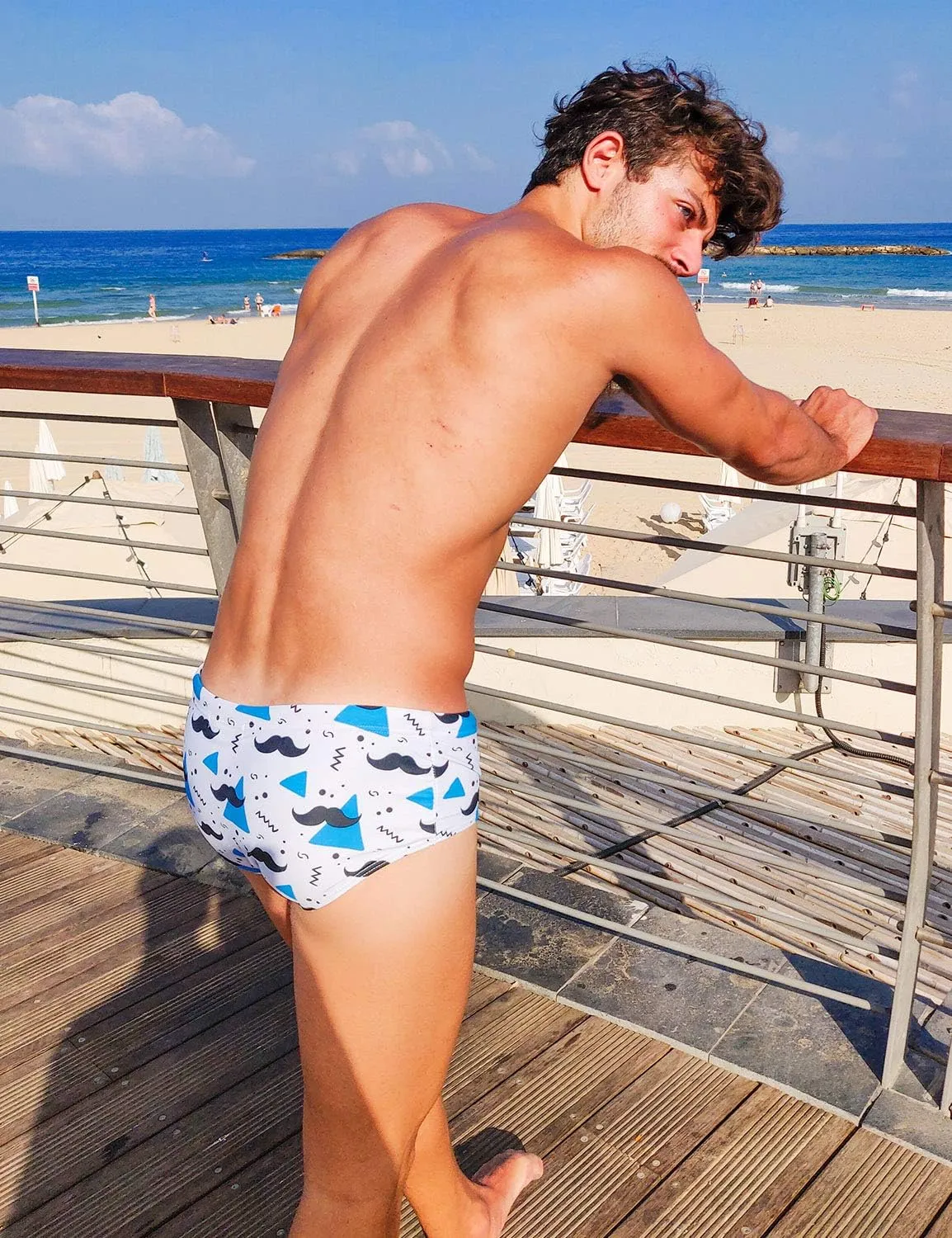 Taddlee Men Swimwear Swim Briefs Bikini Board Surf Shorts Boxer Trunks Swimsuits Red