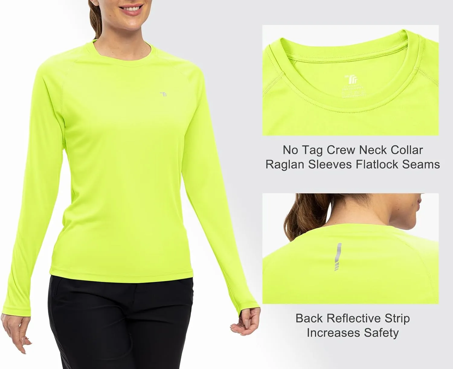 TBMPOY Women UPF 50  Long Sleeve Shirts Quick Dry Quarter Zipper Sun Shirts Hiking Athletic Workout Shirts