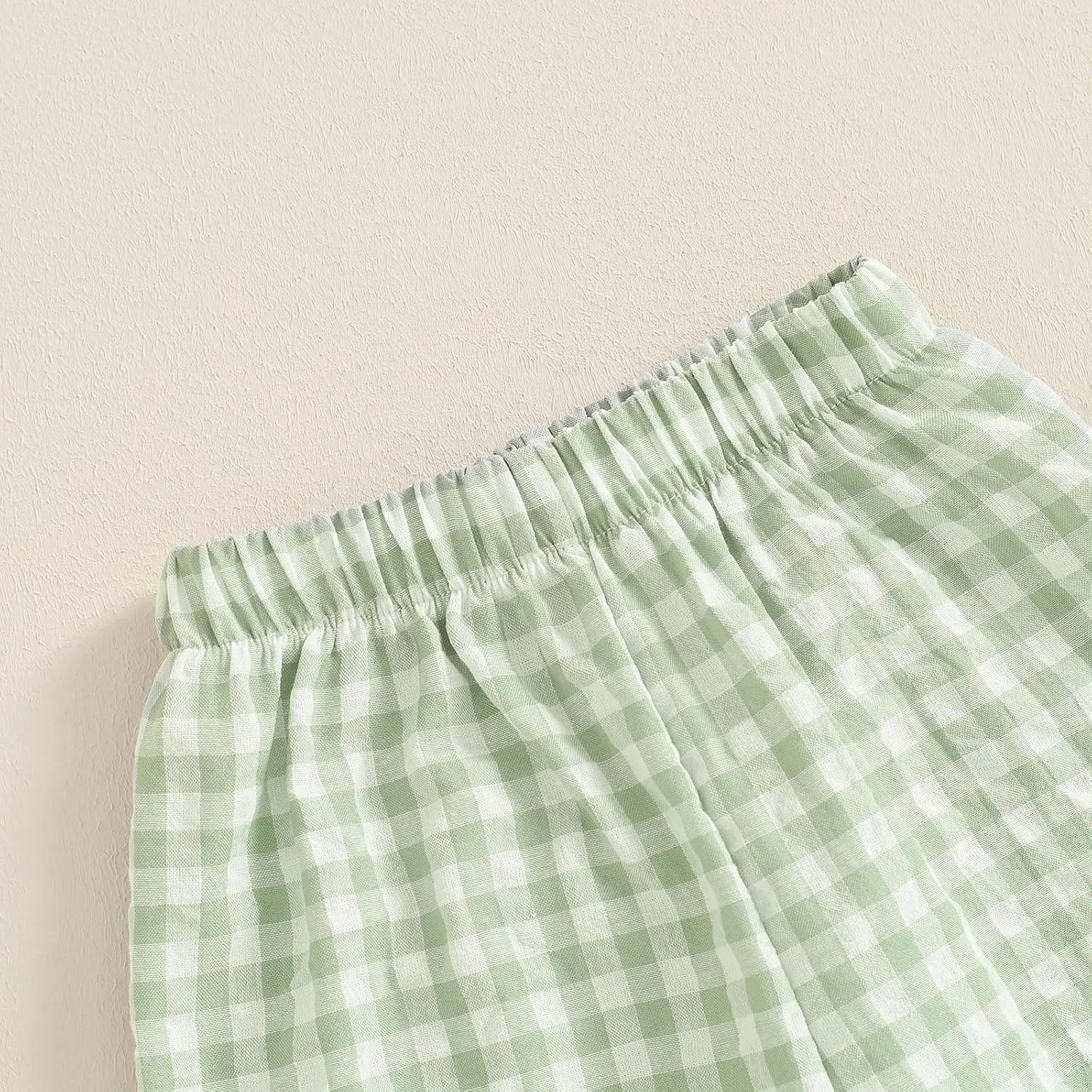 Toddler Checkered Pants Baby Girl Boy Elastic Waist Jogger Pants Kids Casual Plaid Trousers Infant Long Sweatpants